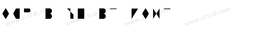 OCR B 10 BT font字体转换